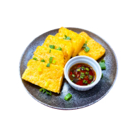 【樂活e棧】素食家常菜 黃金蘿蔔糕 1000gx1包-全素(調理包 拜拜 年菜 中元 清明 蔬食)
