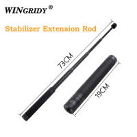 Extension Rod Monopod to Three-axis Stabilizer Universal Extension Rod Telescopic Selfie Stick Bracket for Feiyu Zhiyun Smooth 4