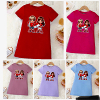 kell shop mini dress anak perempuan merah putih 17 agustus / daster tunik anak HUR RI anak indonesia