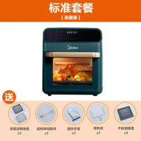 Mf-kz120q7-400 Air 12l Integrated Multifunctional Oven Visual Fryer Household Oven New Air Fryer
