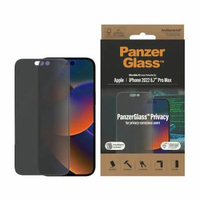 PanzerGlass - iPhone 14 Pro Max 保護貼【防偷窺】高清玻璃 耐衝擊 抗菌 防刮