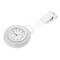 Wether Nurse Professional Nurse Watch Multi-Function Clip Watches Portable Pocket Watch Clip On Watch Cute Leaves Watch Second