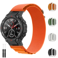 Nylon Alpine Loop Strap For Amazfit T-REX/T REX Pro Smart Watch Band Replaceable Belts For Huami Amazfit Trex 2 Correa Wristband