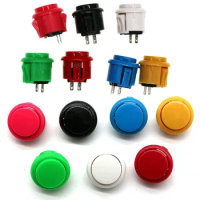 24MM Round Push Button Micro Switch Copy SANWA OBSF-24 Video Arcade Console Joystick DIY Game Machine