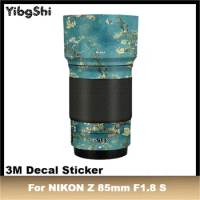For NIKON Z 85mm F1.8 S Lens Sticker Protective Skin Decal Vinyl Wrap Film Anti-Scratch Protector Coat Z85 Z85MM F1.8S Z 85 1.8
