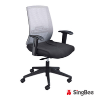 【SingBee欣美】ArthurChair YS-102 雅仕人體工學椅-扶手款(辦公椅/電腦椅/電競椅/腰部支撐/MIT/台灣製)