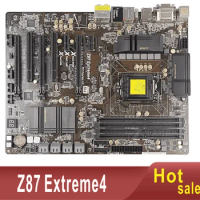 Z87 Extreme4 Motherboard 32GB LGA 1150 DDR3 ATX Mainboard 100% Tested Fully Work
