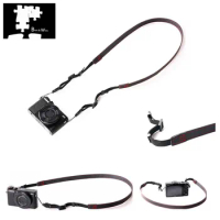 Pu Leather Camera Shoulder Neck Strap for Sony HX99 HX95 HX90 HX80 H400 H300 H200 RX1 RX1R RX100 Mark VII VI VA V IV III II