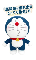 日本直送 DORAEMON 多啦A夢 叮噹 華夫餅格紋 大公仔