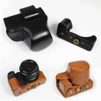 Leather case Bag Grip strap for Fujifilm Fuji XS10 X-S10 Camera With 15-45mm