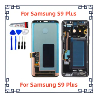Original S9 Plus LCD For Samsung S9 Plus Display Touch Screen With Frame 6.2" S9+ SM-G965F G965U G965F/DS LCD S9 Plus