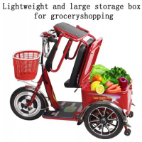Electric Tricycle For The Elderly And Disabled, A New Type Of Leisure Small Scooter For Home Use, Electric Scooter, Tricycle