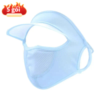 Lụa Mát cao cấp mask mặt loạt ngăn nắng UV sensitive Ministério thần kì.RequestParam seront 2 và 5きて