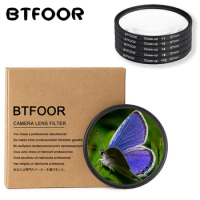 BTFOOR Macro Close Up Filter 49 52 55 58 67 72 77 82 Mm for Camera Canon Lens EOS M50 250d 6d 600d Nikon D3200 D3500 Sony A6000