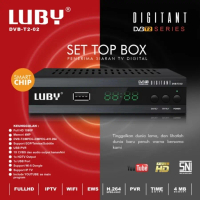 Set Top Box Tv Digital Luby DVB-T2-02 STB