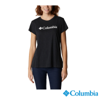Columbia 哥倫比亞 女款- Columbia Trek 短袖上衣-黑色 UAR07460BK