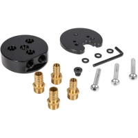 Fuel Tank Gas Sump Integrated Return Kit With Extra Brass Fittings For Airdog Or FASS For Cummins, Duramax, Powerstroke
