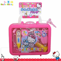 Hello Kitty 凱蒂貓 手提醫生玩具 醫護遊戲組 醫生 護士 日本進口正版 003190