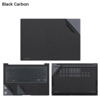 Laptop Stickers For ASUS Zenbook S 13 OLED UX5304 UX5304MA UX5304VA 13.3-inch 2023-2024 Laptop Carbon fiber Vinyl Protection