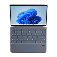 Ergonomic Keyboard for Surface Go Ergonomic Bluetooth Keyboard Type Cover for Surface Go 3/2 Backlit Wireless Trackpad