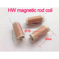 Second-hand Magnetic Rod Coil Radio Ferrite Antenna Magnetic Rod Coil Diameter 13* Length 28mm Coil