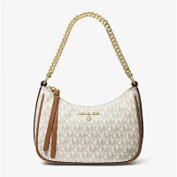 MK Jet Set Charm Small Shoulder Bag Vanilla Acorn (20 x 16 x 8)