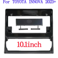 10.1inch Car radio frame Kit Fascia Panel For 2023 toyota innova Android Big Screen Radio Audio Frame