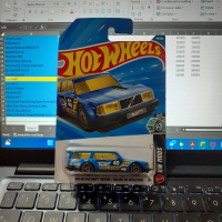 Volvo 240 Drift Wagon/Bolide De Derapage Biru Mobil Mainan Anak Diecast Vehicle Hotwheels HW Hot Whe