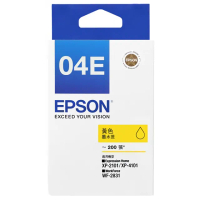 【EPSON】官方直營 04E 原廠黃色墨水匣(T04E450)(XP-2101/XP-4101)