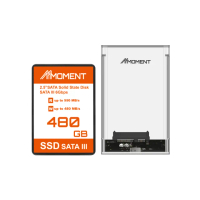 【Moment】MS13 480GB SSD SATA III 480GB固態硬碟含外接盒(480GSSD+外接盒)