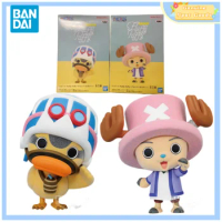 Genuine Bandai ONE PIECE Fluffy Puffy Chopper Karoo Anime Action Model Figure Toys Collectible Gift for Toys Hobbies Children