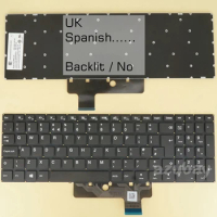 UK Spanish Keyboard for Lenovo Ideapad 310s-15ikb 310s-15isk, Flex 4-1570 4-1580, Yoga 510-15IKB 510-15ISK LCM15J7 Backlit / No