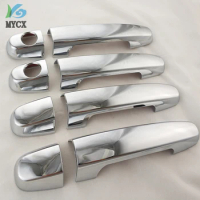 For Toyota Innova Accessories ABS Chrome Door Handle Cover For Toyota Innova 2012 2013 2014 2015 Car-styling Innova Parts