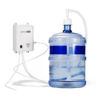 110/220V Bottle Water Dispenser Pump System Water Dispensing Pump With Single Inlet 20ft Pipe For Refrigerator Ice Maker New