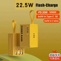 DIY Power bank Shell 5V/2A,5V/3A,5V/4.5A,9V/2.2A,12V/1.6A USB QC4.0 PD 22.55W Type-C Super-Charge VOOC 21700 18650 Battery pack