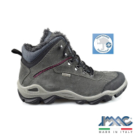 IMAC 義大利戶外休閒短靴保暖防水透氣登山鞋409349.7004.018岩石灰(義大利進口健康舒適鞋)