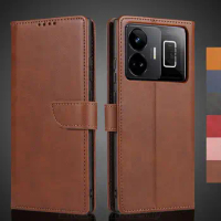 Wallet Flip Cover Leather Case for OPPO Realme GT Neo 5 / GT Neo5 240W Pu Leather Phone Bags protective Holster Fundas Coque