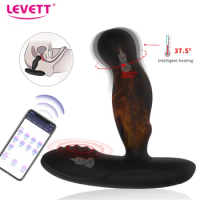 Anal Vibrators App Control Anal Plug Vibrator Male Prostate Massager 360 Degree Rotation Sex Toys For Men Prostate Stimulator