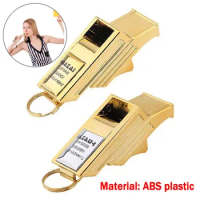 Professional Soccer Referee Whistles Big Sound Football Whistles Seedless Plastic Basketball Whistles Coach Training Equipment