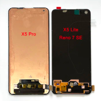 Original AMOLED For Oppo Find X5 Lite LCD Reno7 SE 5G Display Screen Touch Panel Digitizer For OPPO X5 X5 Pro Reno 7SE PFCM00