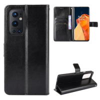 Flip Wallet PU Leather Case for OnePlus 9 Pro Mobile Phone Case Cover with Card Slot Holders for Oneplus 9 9R 9RT/Oneplus 8 8T