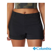 Columbia 哥倫比亞 女款-超防曬UPF50防潑短褲-黑色 UAR32040BK / SS23