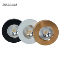 None drive COB LED puck light 7W 10W 12W ultra thin round LED under cabinet light kitchen lamp LED ceiling downlight lamp