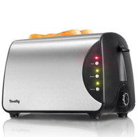 烤面包機家用2片多士爐TenflyBH8863C迷你全自動吐司加熱機早餐- 【麥田印象】