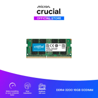 Crucial 16GB DDR4 3200MHz CL22 1.2V Non-ECC SODIMM Notebook Memory CT16G4SFRA32A