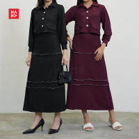 Hana Fashion - Amara Set/Setelan Panjang Wanita/Setelan Lebaran - ST220