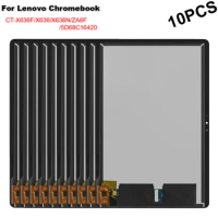 10PCS For Lenovo Chromebook Duet CT-X636 CTX636 CT-X636F CT-X636N ZA6F 10.1 LCD Display Touch Screen Digitizer Glass Assembly