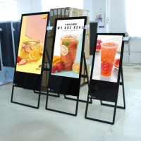 43 32 inch touch screen capacitive portable 4k digital signage and displays advertising display led lcd poster android pc frame