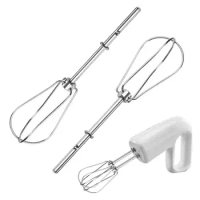 Hand Mixer Attachments 2pcs Stainless Steel Mixing Rods Blender Head Hand Mixer Egg Beater Tool For 4KHM512TCB0 4KHM5DHWH5