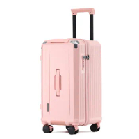 New fashio travel suitcase universal wheel password thickened trolley luggage 22/26/30 inch high value luggage for men and women